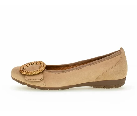 Gabor Ballerinasko Dame Beige | 34597CTVL