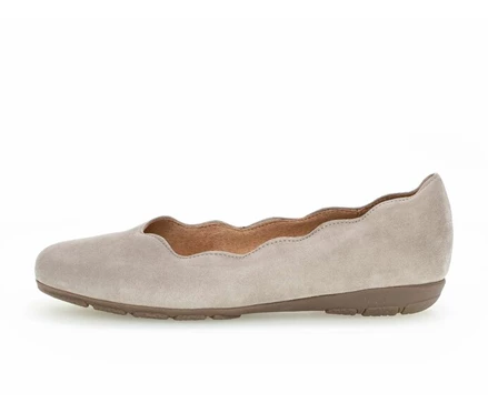 Gabor Ballerinasko Dame Beige | 57469QXIW