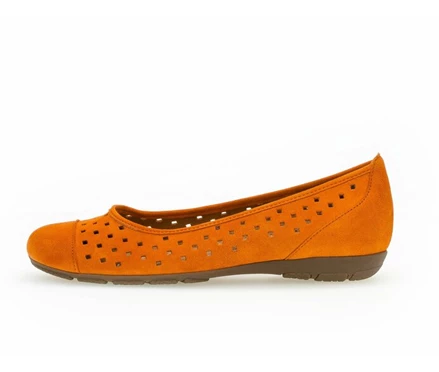 Gabor Ballerinasko Dame Oransje | 17320OZIN