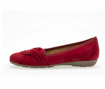 Gabor Ballerinasko Dame Rød | 41208JLRQ