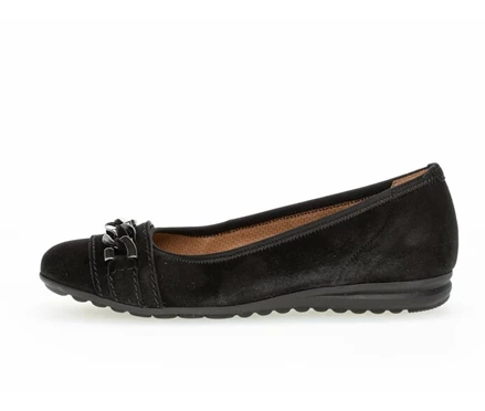 Gabor Ballerinasko Dame Svarte | 38650FJRH