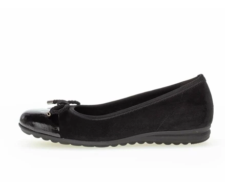 Gabor Ballerinasko Dame Svarte | 63890PWGI