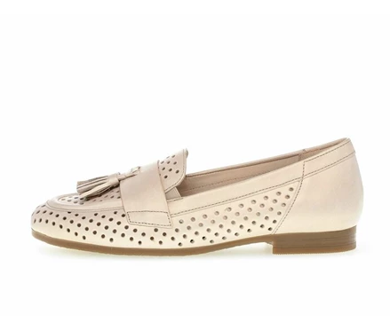 Gabor Loafers Dame Beige | 13057KYEP