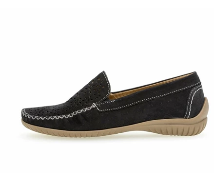 Gabor Loafers Dame Blå | 24836CGOM