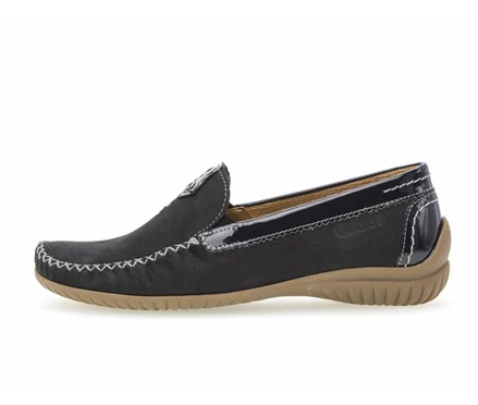 Gabor Loafers Dame Blå | 91708YZTR