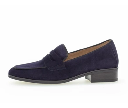 Gabor Loafers Dame Blå | 95468WNAZ