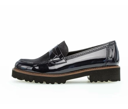 Gabor Loafers Dame Blå | 98147GQSO