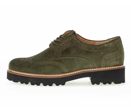 Gabor Loafers Dame Grønn | 36795POIM