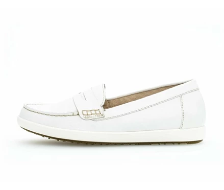 Gabor Loafers Dame Hvite | 20715CSOM