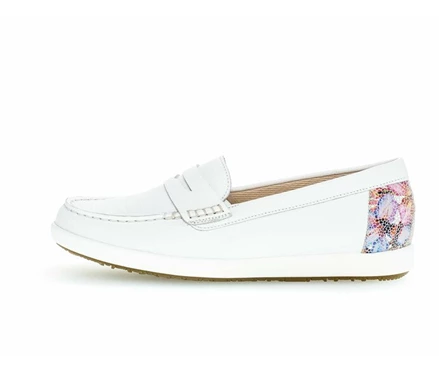 Gabor Loafers Dame Hvite | 32086XYUO