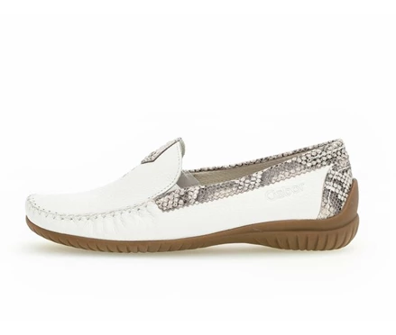 Gabor Loafers Dame Hvite | 38602JHXY