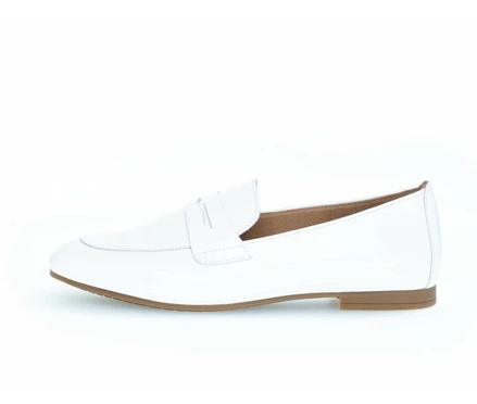 Gabor Loafers Dame Hvite | 46309IXZL