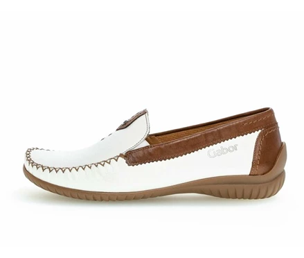 Gabor Loafers Dame Hvite | 83279RPOB