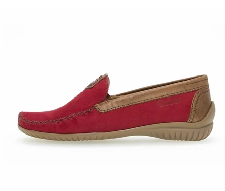 Gabor Loafers Dame Rød | 10942CVJM