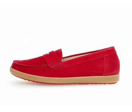 Gabor Loafers Dame Rød | 62541VNIR