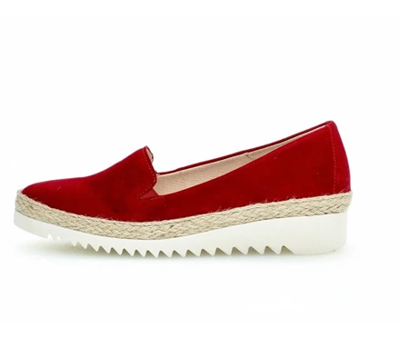 Gabor Loafers Dame Rød | 68140NTWH
