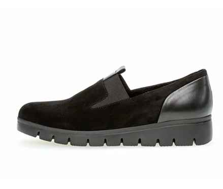 Gabor Loafers Dame Svarte | 14632QEMY