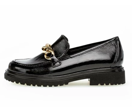 Gabor Loafers Dame Svarte | 57021TISO