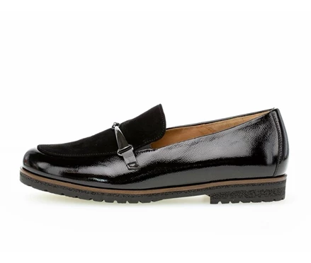 Gabor Loafers Dame Svarte | 59873CQEF