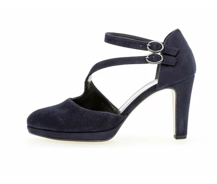 Gabor Pumps Dame Blå | 30619FKUY