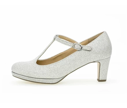 Gabor Pumps Dame Sølv | 92685MTKN