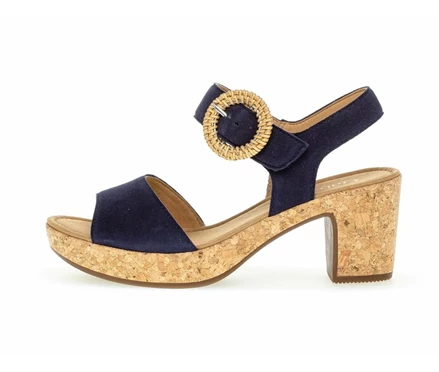 Gabor Sandaler Dame Blå | 30754JPNM