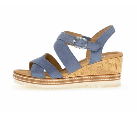 Gabor Sandaler Dame Blå | 49312XENF