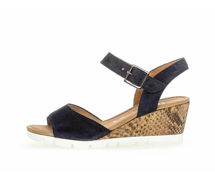 Gabor Sandaler Dame Blå | 52937COUN
