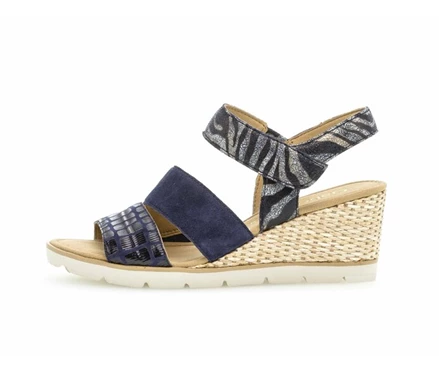 Gabor Sandaler Dame Blå | 59681XOMW