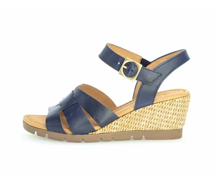 Gabor Sandaler Dame Blå | 84076TYIP