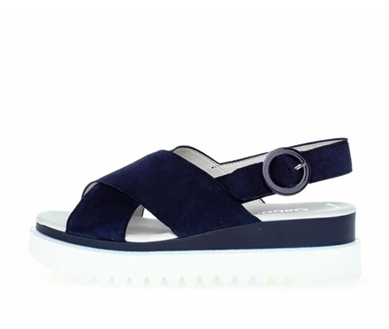 Gabor Sandaler Dame Blå | 84629SFNY