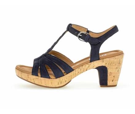 Gabor Sandaler Dame Blå | 92145COPA