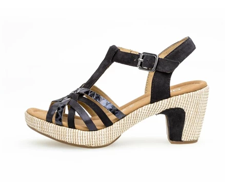 Gabor Sandaler Dame Blå | 92506YEGW