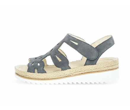 Gabor Sandaler Dame Blå | 93140FYXC