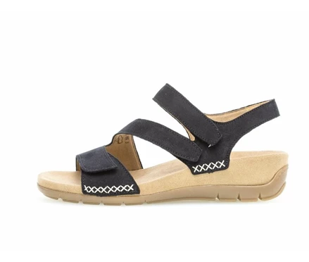 Gabor Sandaler Dame Blå | 97201ZANR