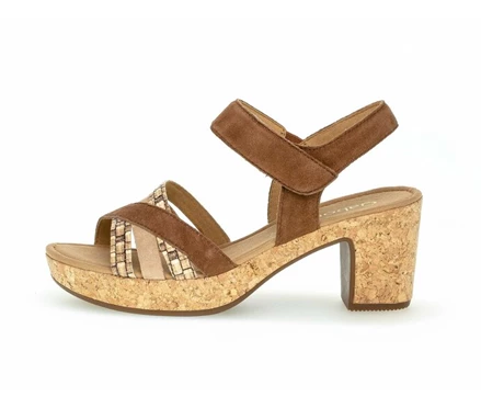 Gabor Sandaler Dame Brune | 18370LATK