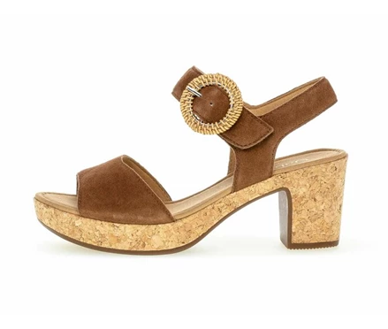Gabor Sandaler Dame Brune | 28905XBHW