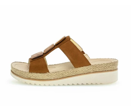 Gabor Sandaler Dame Brune | 52149OKXI