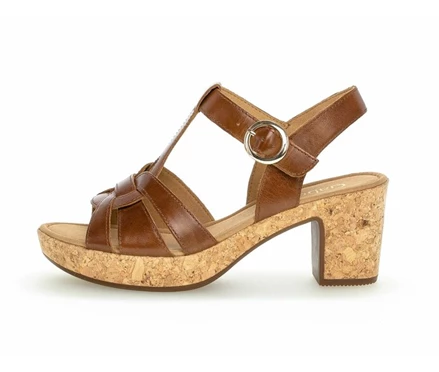 Gabor Sandaler Dame Brune | 81690FSTR