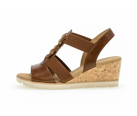 Gabor Sandaler Dame Brune | 89456KCVW