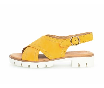 Gabor Sandaler Dame Gul | 13027LKYZ