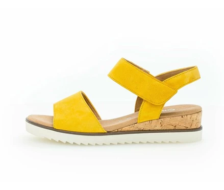 Gabor Sandaler Dame Gul | 42703QGAD
