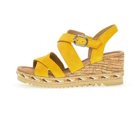 Gabor Sandaler Dame Gul | 45237JMBP