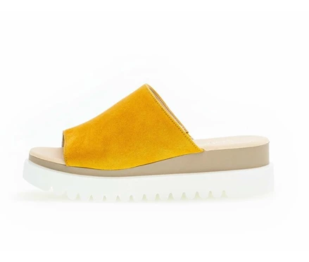 Gabor Sandaler Dame Gul | 78506ZCYQ