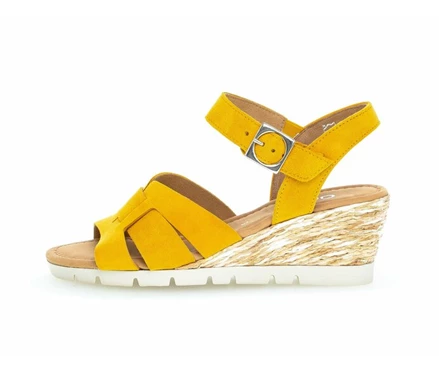 Gabor Sandaler Dame Gul | 93840QUOD