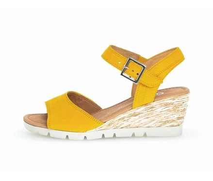 Gabor Sandaler Dame Gul | 95672MESK