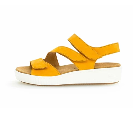 Gabor Sandaler Dame Gul | 95837GJPX