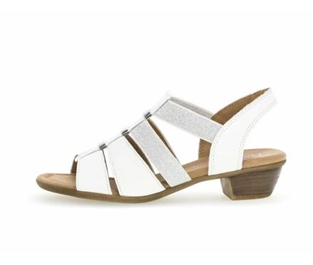 Gabor Sandaler Dame Hvite | 10274YUEJ