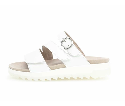 Gabor Sandaler Dame Hvite | 39745QWJO