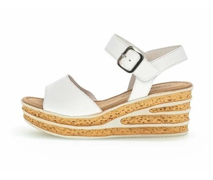 Gabor Sandaler Dame Hvite | 43297YUNT